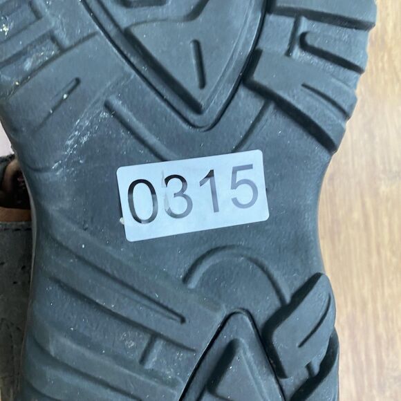 Teva Sandals Shoes Mens 10 Brown Gray Suede Adjustable Strap Outdoor Hiking - Picture 8 of 8